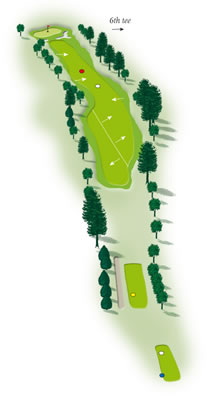 Fifth hole layout Mount Maunganui Golf Course